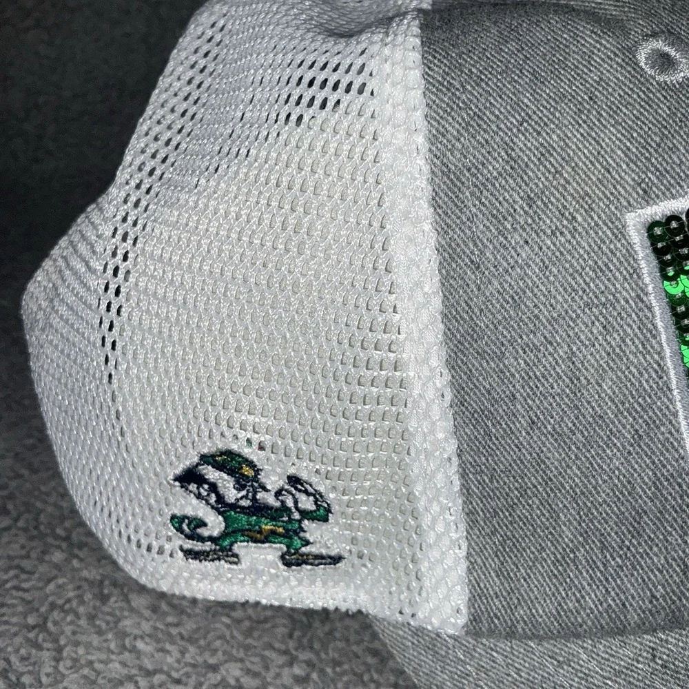 Notre Dame Fighting Irish Hat Logo Ball Cap Team Logo Top Of The World SnapBack - Picture 3 of 6